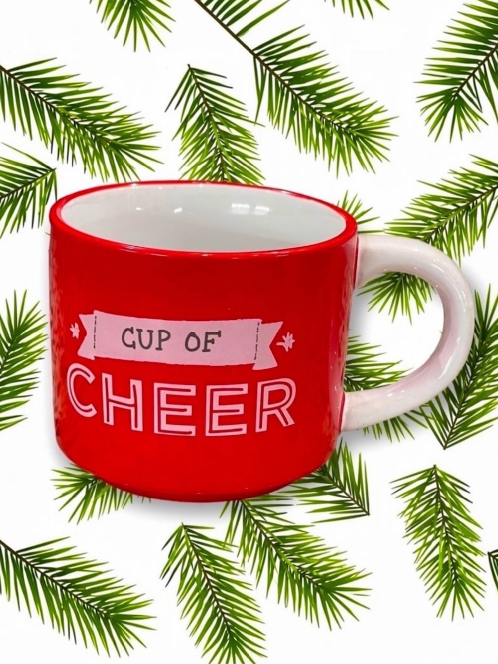 Threshold Red "Cup Of Cheer" 14 oz Christmas Mug